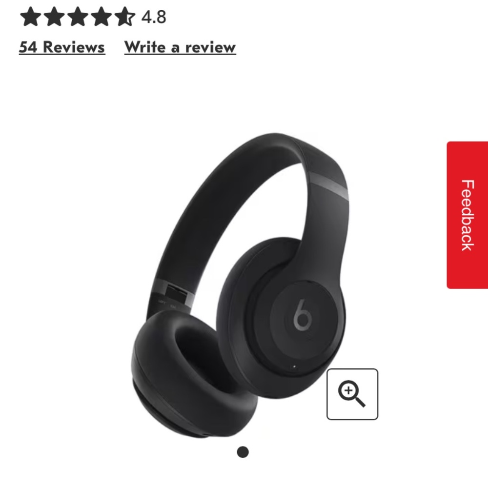 Beats Studio Pro Over-Ear Noise Cancelling Wireless Headphones.